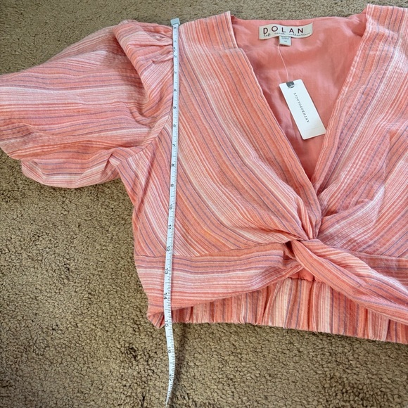 Anthropologie NWT Woman’s Dolan Left Coast Twist-Front Crop Top Size XS - Picture 10 of 10